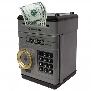 Сейф-скарбничка Digital Coin Bank Електронний банкомат з паролем - Фото 1