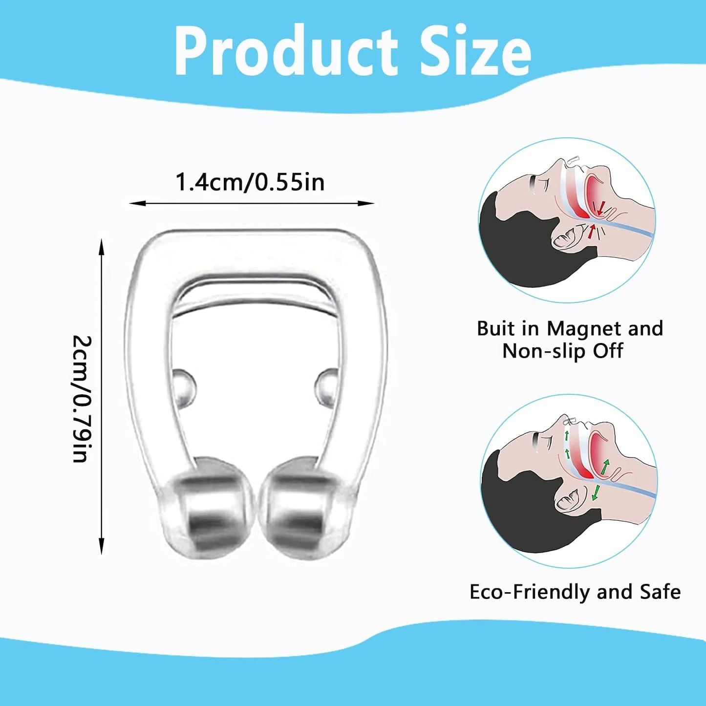 Клипса против храпа 8 шт, фото №2