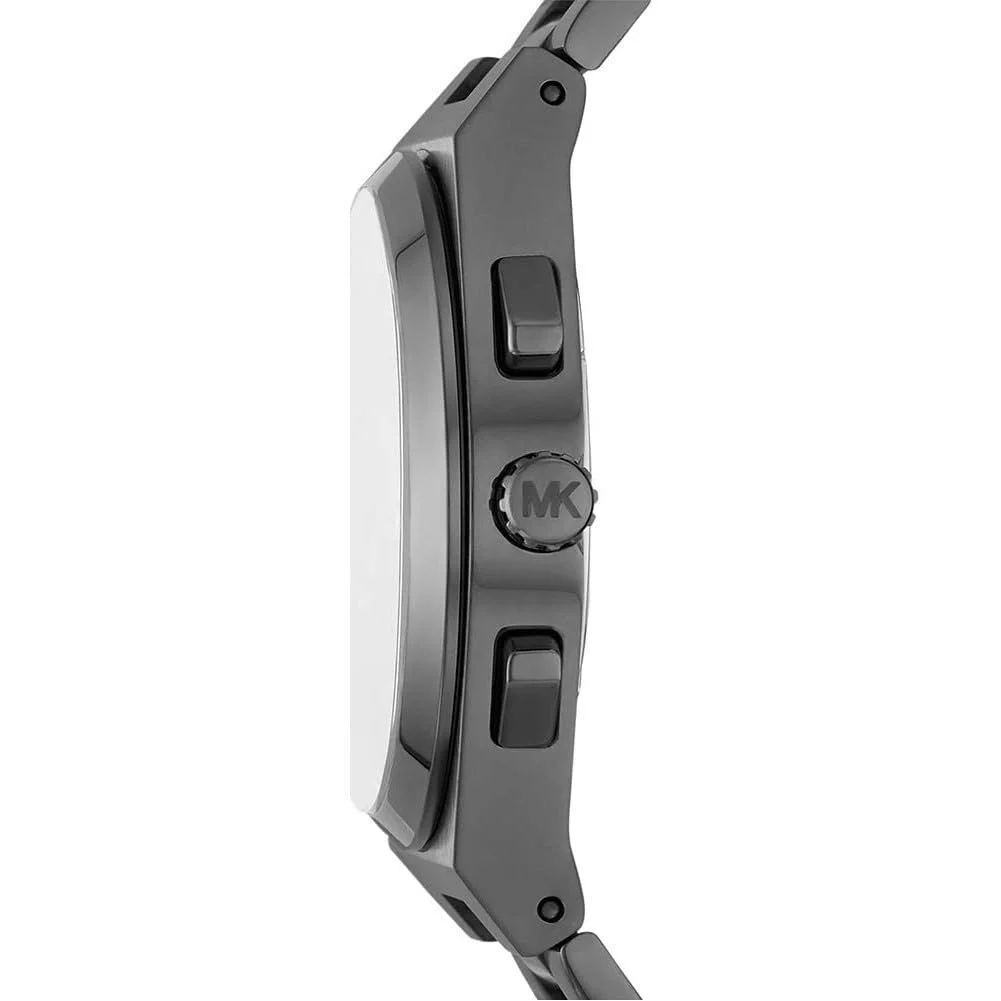 Мужские часы Quartz Michael Kors Runway с нержавеющей стали или кожаным ремешком, фото №3