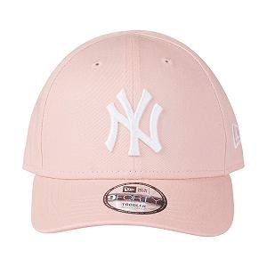 Кепка New Era 9Forty Stretched NY Yankees для дівчаток рожева synthetic.ua - Фото 1