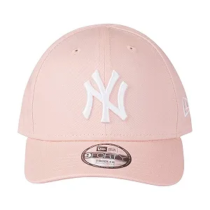 Кепка New Era 9Forty Stretched NY Yankees для девочек розовая synthetic.ua - Фото 1