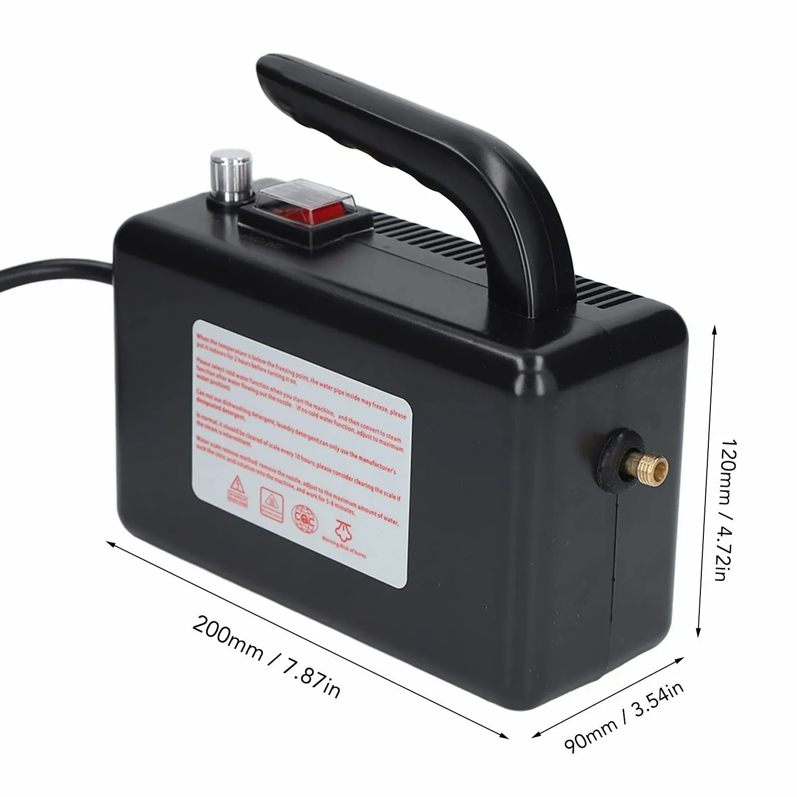 Пароочисник 2600 Вт 120°C високотемпературний 220V, фото №3