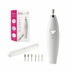 Купить Набор для маникюра и педикюра JATA JBSM1200 Professional Double Rotation, 6 аксессуаров, USB-зарядка, белый - Фото 1 Набор для маникюра и педикюра JATA JBSM1200 Professional Double Rotation, 6 аксессуаров, USB-зарядка, белый - Фото 1