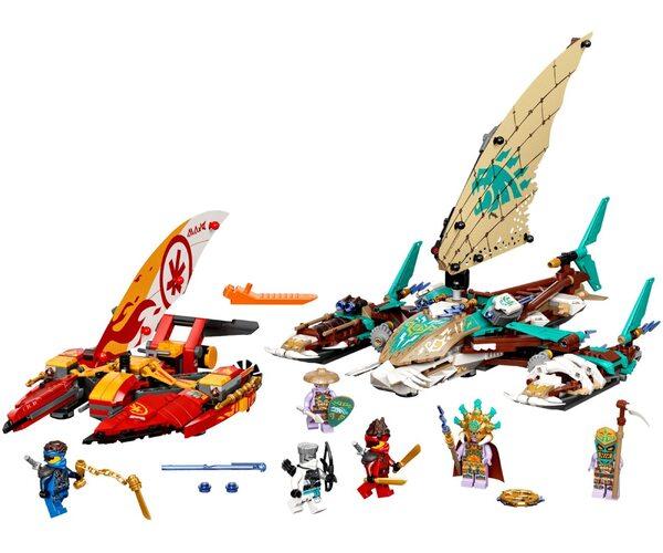 Конструктор LEGO Ninjago Морская битва на катамаране 71748, фото №2