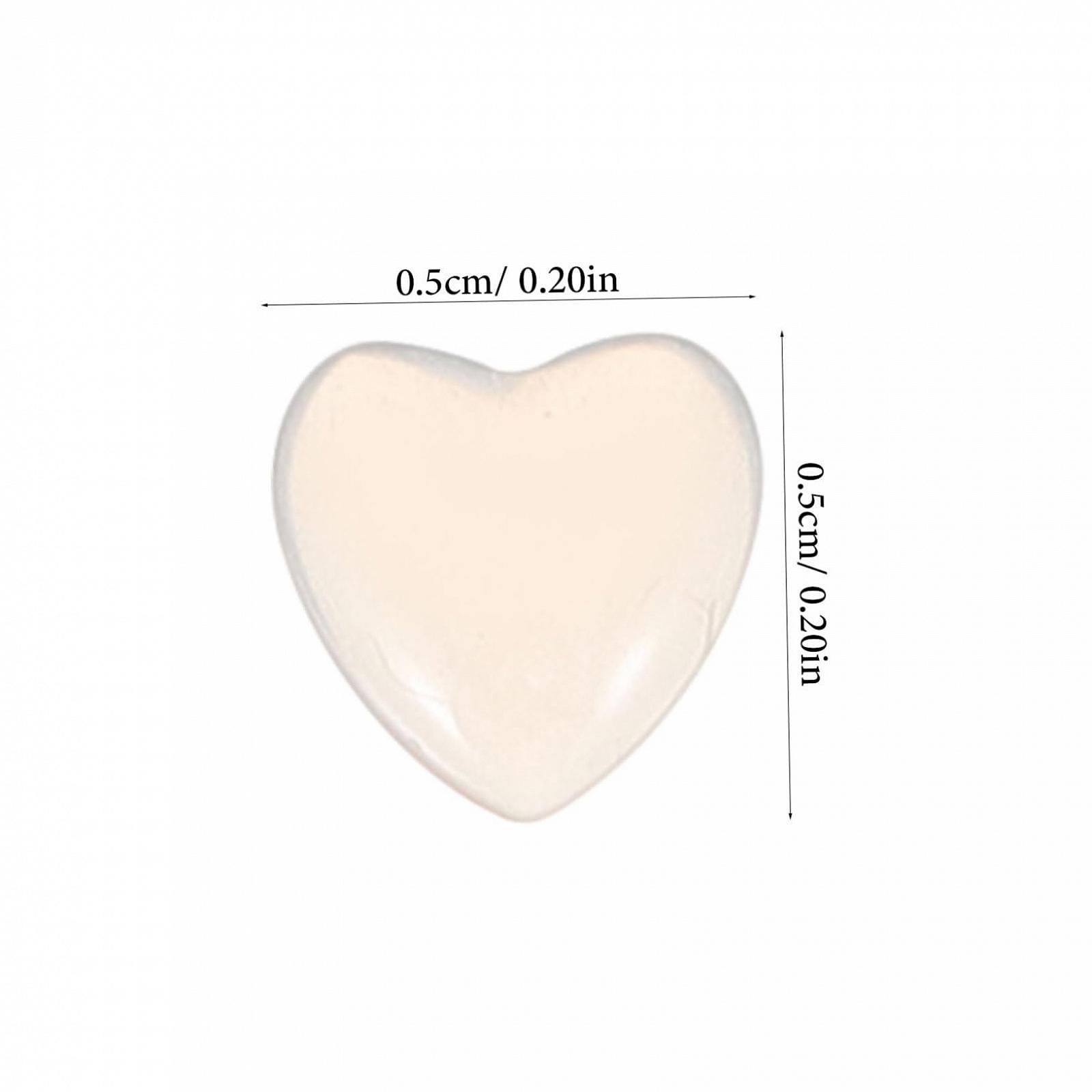 Стразы для ногтей Сердце 100 шт Подвески для маникюра Рождественские украшения с бриллиантами из хрустальной смолы, фото №7