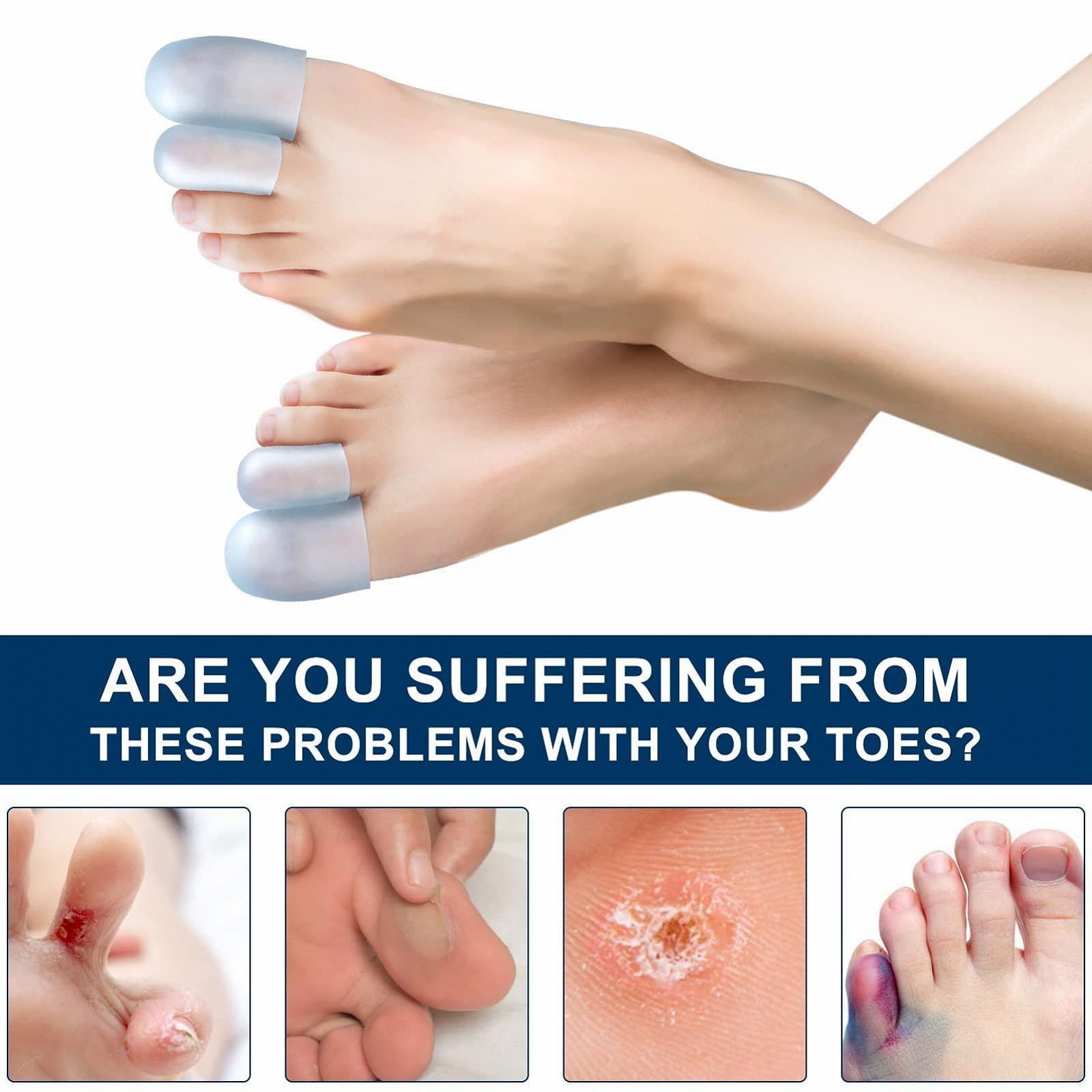 Захист для пальців ніг Силіконовий 4 пари, фото №4