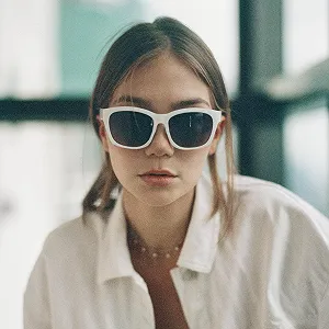 Сонцезахисні окуляри Котяче око ZENOTTIC Поляризовані Вінтажні Великі Квадратні UV Захист synthetic.ua - Фото 1