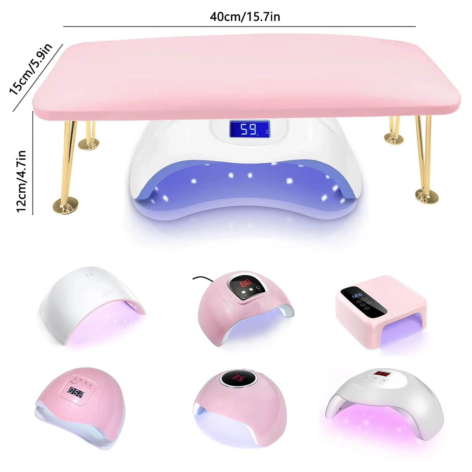 Підставка під руку для манікюру зі шкіри Microfibre, фото №3