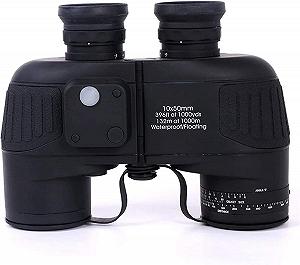 Бінокль SPUZZO 10x50 з високою продуктивністю HD компасом далекомірами нічним баченням навігаційний Бінокль для використання на відкритому повітрі - Фото 1