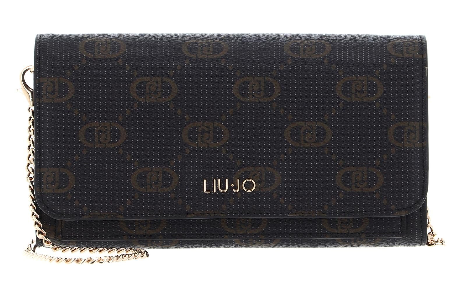 Кошелек Liu Jo Caliwen XL Bifold Wit Mocha Logo A25LJ18 AF4272 E0668, мокка, фото №1