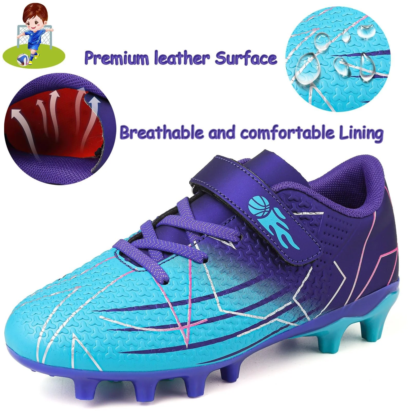 Футбольные Бутсы Детские Низкие Профессиональные Футбольные Шиповки Спортивная Обувь для Тренировок, фото №4 Футбольные Бутсы Детские Низкие Профессиональные Футбольные Шиповки Спортивная Обувь для Тренировок, фото №4