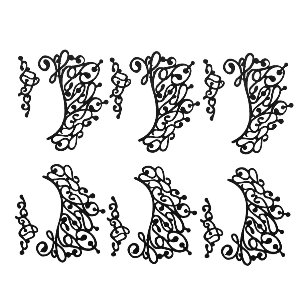 Наклейки для підводки очей FRCOLOR 9 пар, фото №3 Наклейки для підводки очей FRCOLOR 9 пар, фото №3