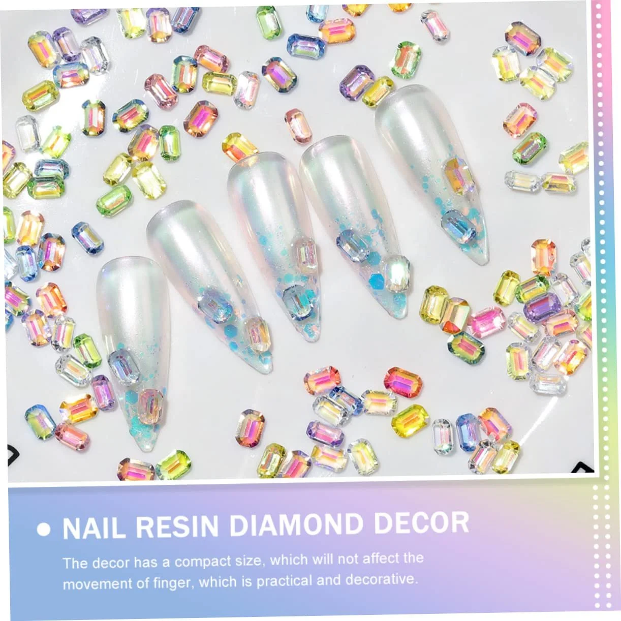 Украшения для ногтей Типа Бриллиант Healeved Boxen Блестящие. Для маникюра. Разноцветные смоляные бриллианты. Для художественных проектов и персонализации, фото №3 Украшения для ногтей Типа Бриллиант Healeved Boxen Блестящие. Для маникюра. Разноцветные смоляные бриллианты. Для художественных проектов и персонализации, фото №3