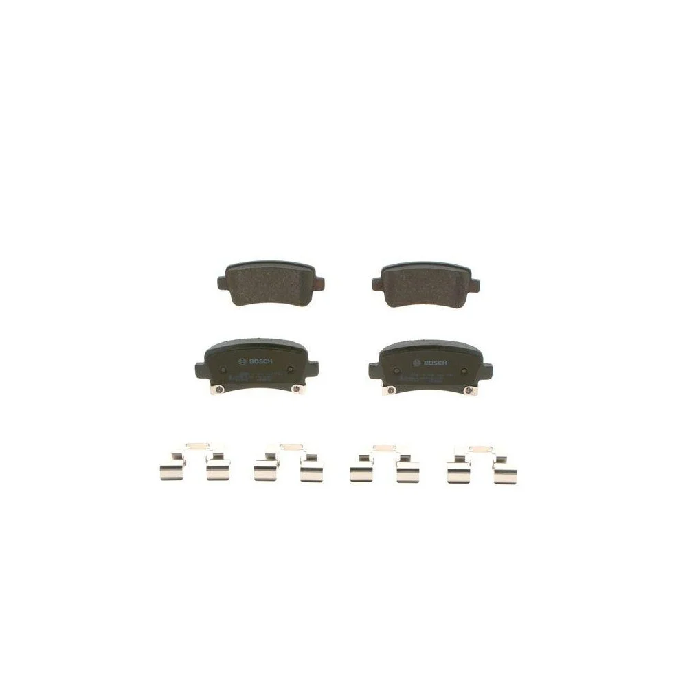 Комплект гальмівних колодок дискового гальма BOSCH 0 986 424 124 для OPEL SAAB VAUXHALL HOLDEN, фото №1 Комплект гальмівних колодок дискового гальма BOSCH 0 986 424 124 для OPEL SAAB VAUXHALL HOLDEN, фото №1