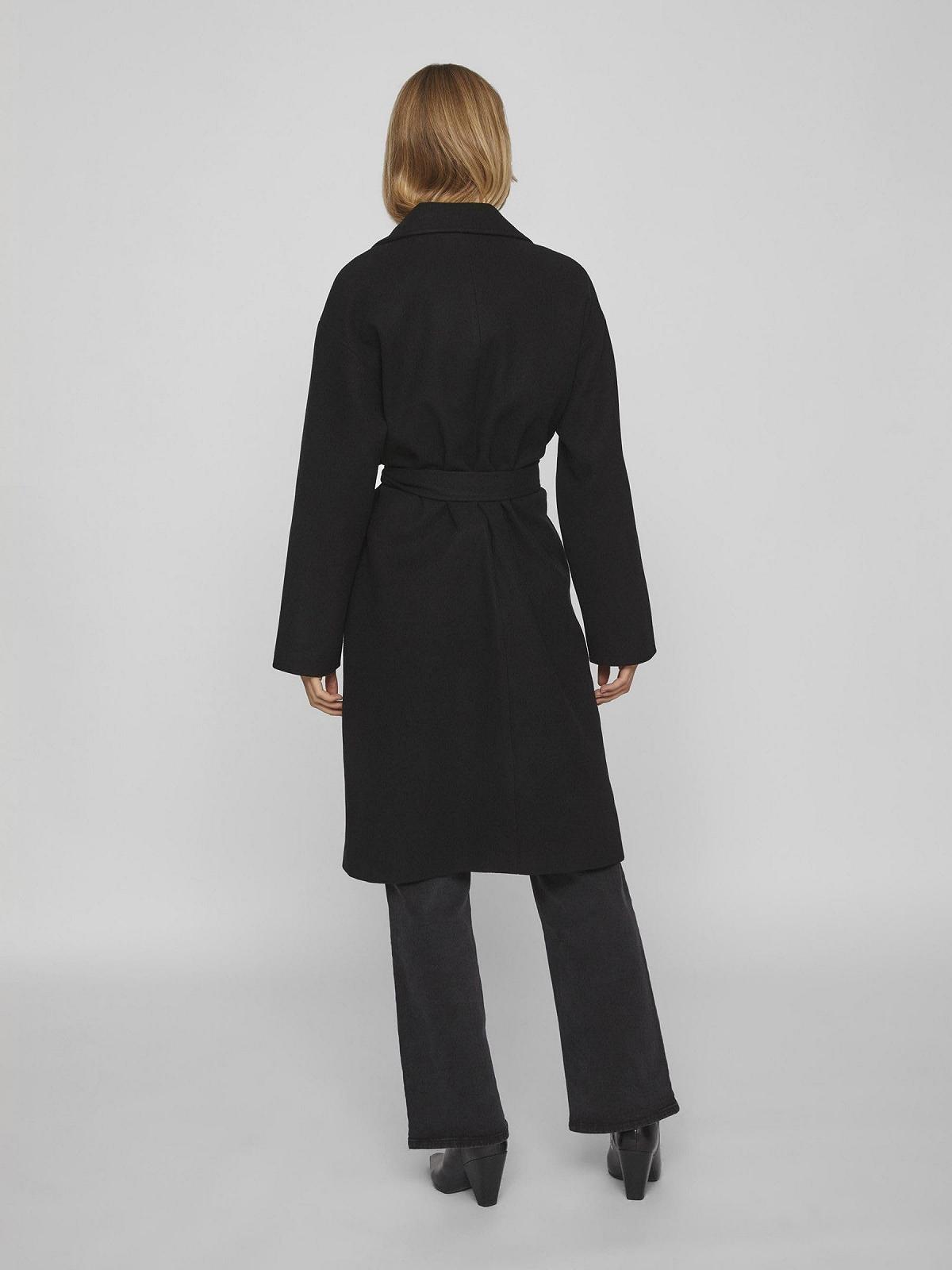 Пальто Vila Vipoko Noos довге, фото №4 Пальто Vila Vipoko Noos довге, фото №4