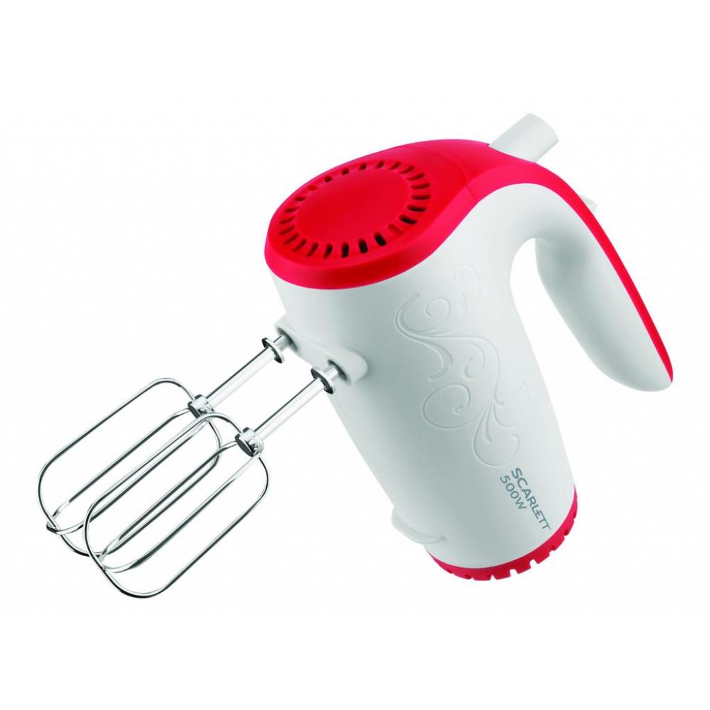 Миксеры Scarlett SC HM 40S06 White-Red SCHM40S06 White-Red, фото №3