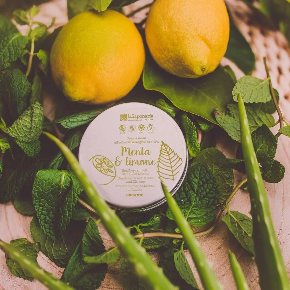 Крем для рук La Saponaria М'ята та Лимон 60 мл, фото №2 Крем для рук La Saponaria М'ята та Лимон 60 мл, фото №2