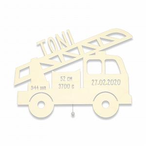 Ночник Лампа Lars the Fire Engine Светильник для детской комнаты Ночник для детей [Энергетический класс A+] - Фото 1