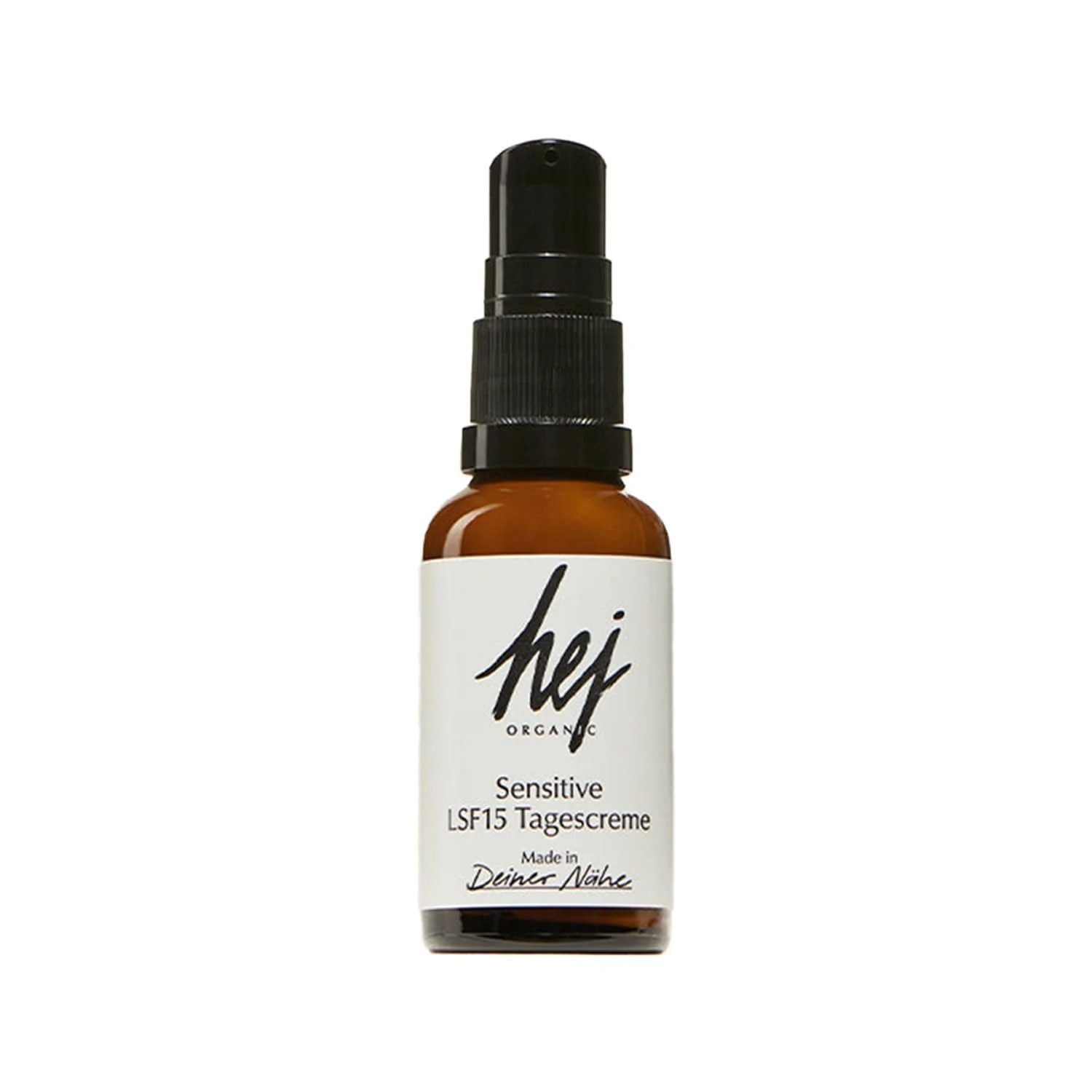 Денний крем HEJ ORGANIC Sensitive SPF15 з олією конопель 30 мл, фото №1