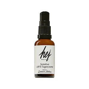 Денний крем HEJ ORGANIC Sensitive SPF15 з олією конопель 30 мл - Фото 1