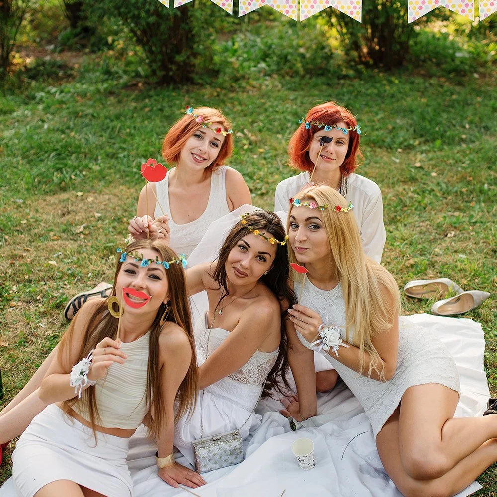 Вінок для волосся з квітами FEPITO, фото №5