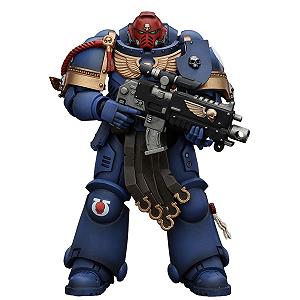 Фигурка Joytoy Warhammer 40K Space Marines 2 Ультрамарины Сержант Гадриэль JT00065, Game Special Limited Edition, коллекционная, масштаб 1/18 - Фото 1