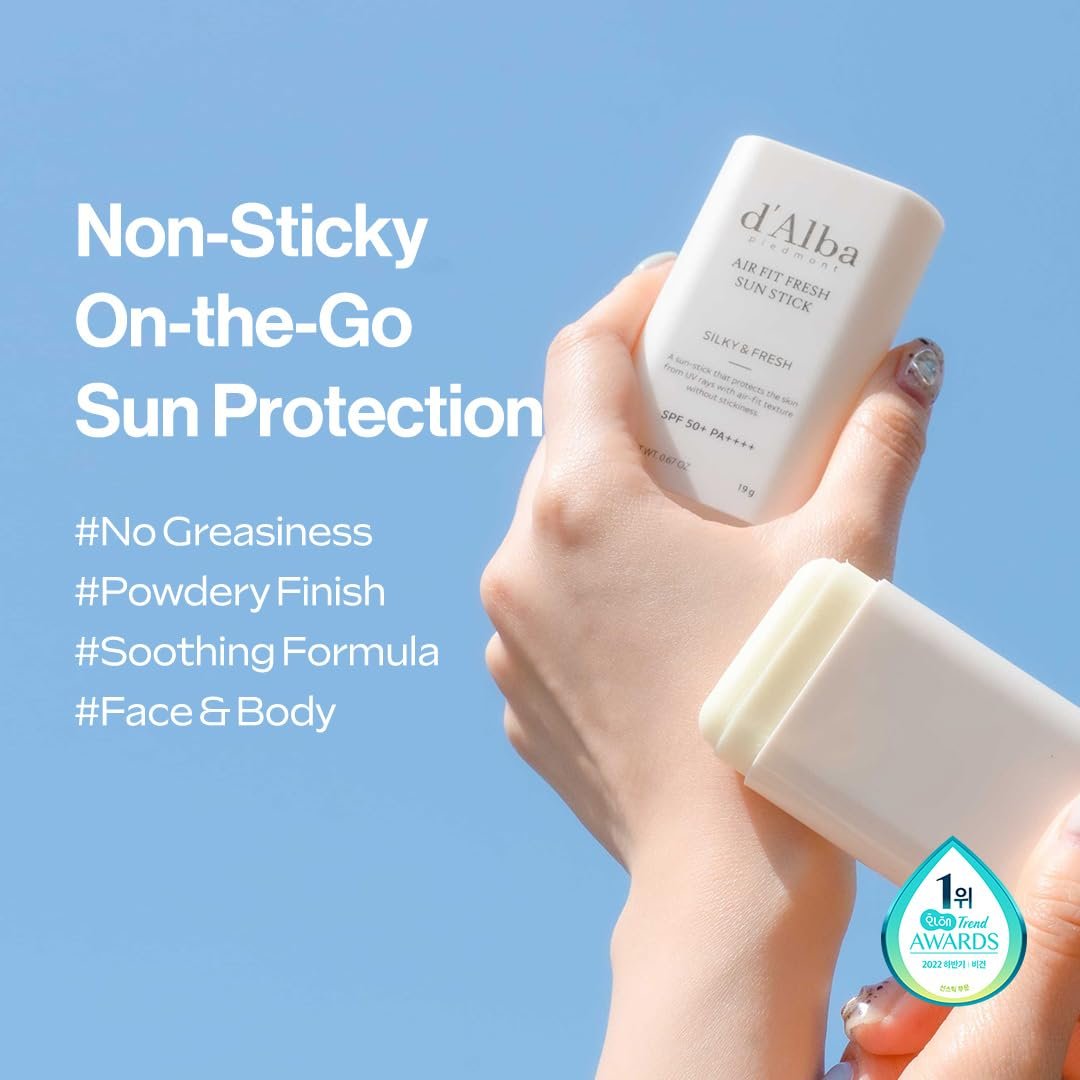 Стик d'Alba Air Fit Fresh SPF50+PA++++, веганський, 19 г, фото №2