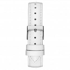 Часы Guess женские Trend Clear 36 мм, глиттер циферблат, серебристый корпус и браслет из нержавеющей стали synthetic.ua - Фото 1
