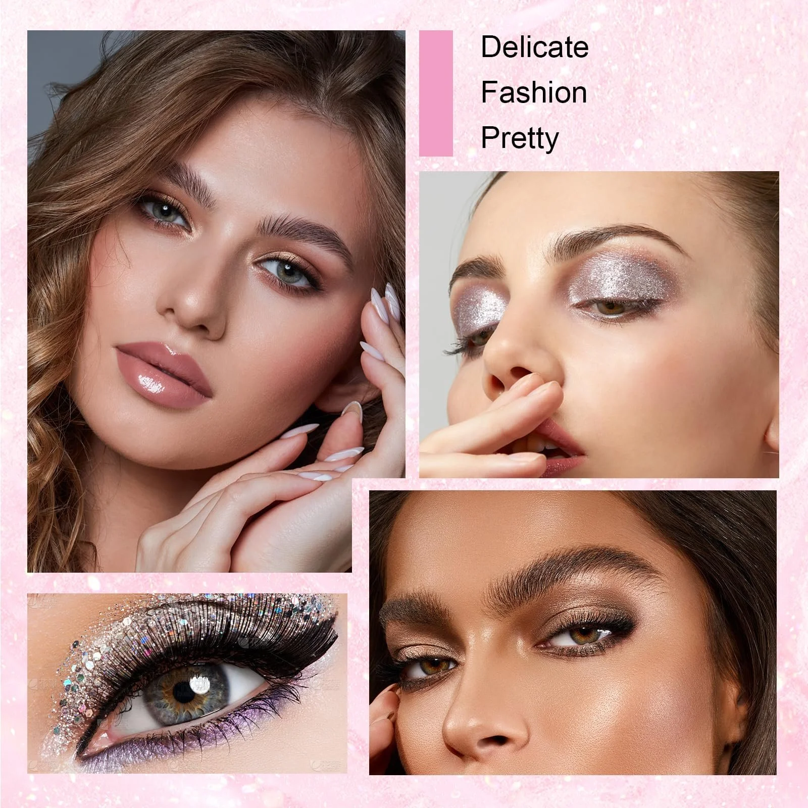 Тени для век Glitter Liquid Eyeshadow Diamond Глиттер Водостойкий (Алмаз), фото №5 Тени для век Glitter Liquid Eyeshadow Diamond Глиттер Водостойкий (Алмаз), фото №5