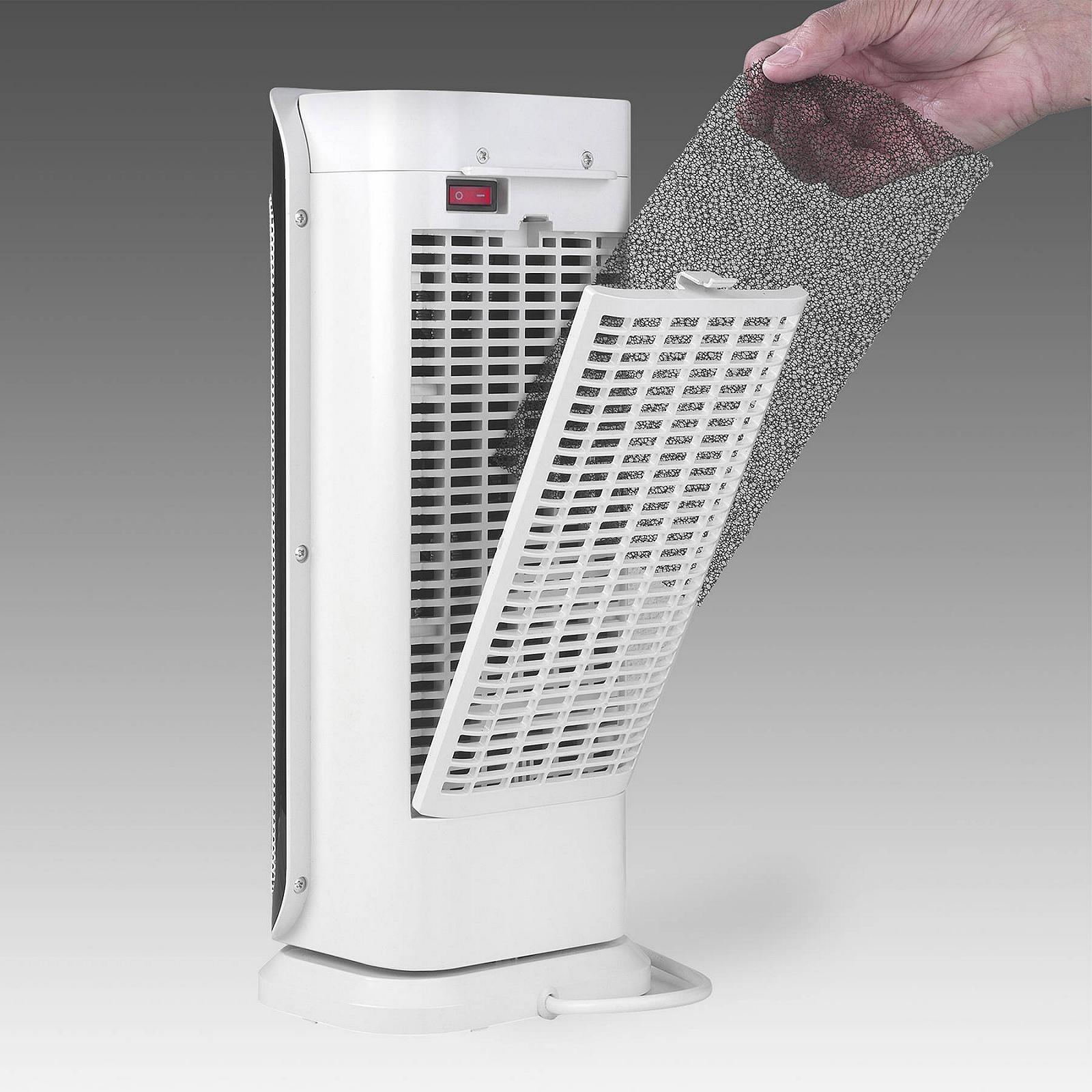 Тепловентилятор керамический с пультом дистанционного управления Bo-Camp Heater Ceramic Ventilation 1000/2000 Watt 8618460, фото №5