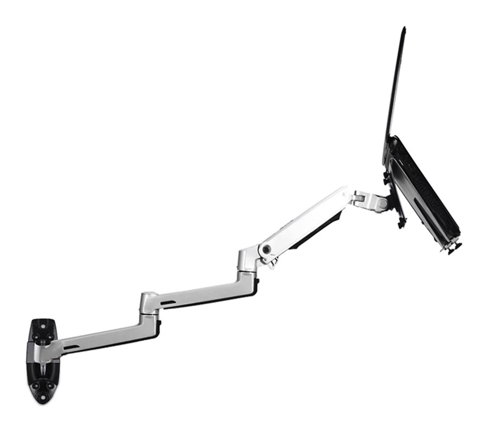 Настенный кронштейн для ноутбука SHXSYN V63WT / XSJ8013WT Ультра длинная механическая пружина полного движения 2 в 1 Держатель для ноутбука и монитора (Цвет: XSJ8013WTB), фото №2