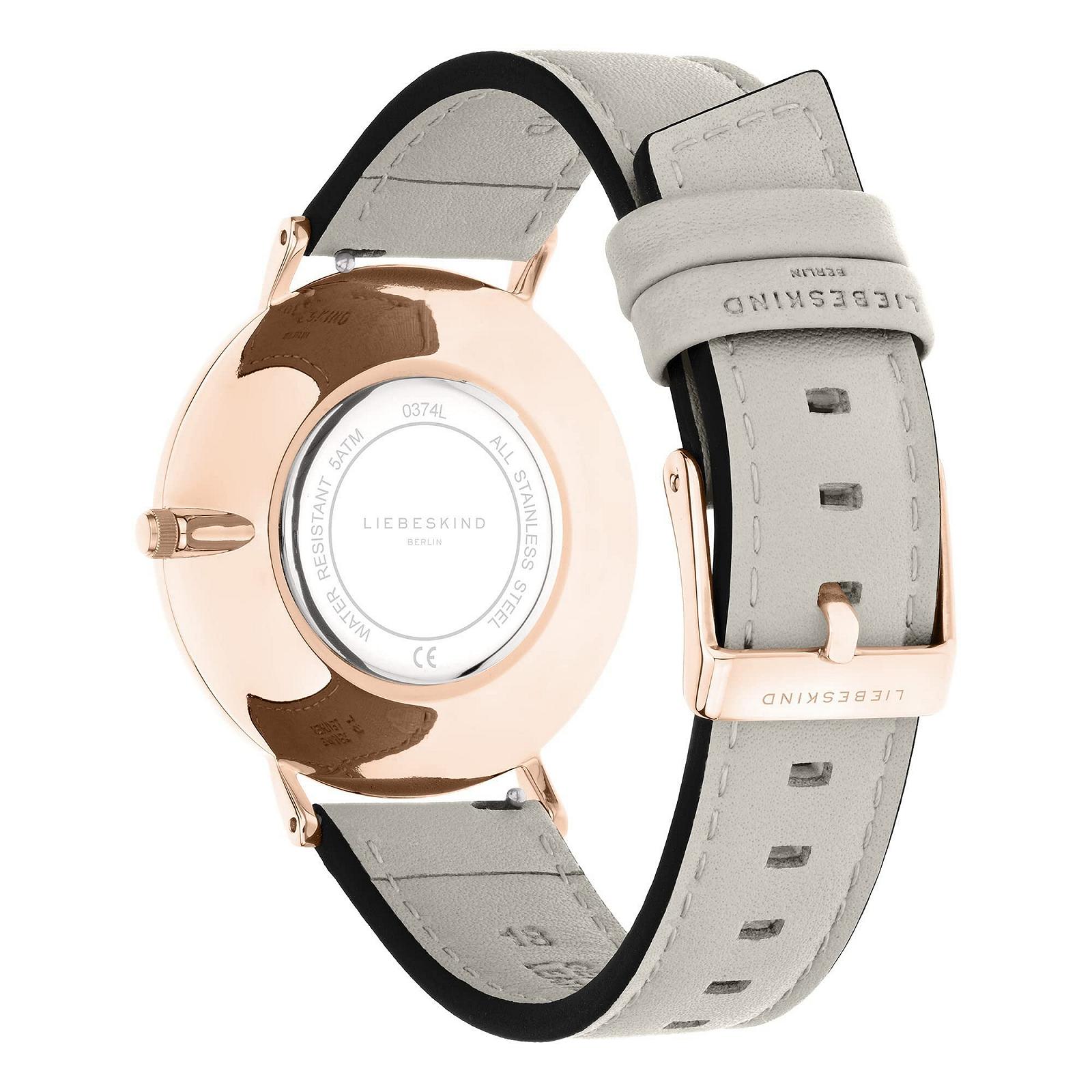 Часы Liebeskind Berlin LT-0371-LQ Женские Аналоговые Кварцевые с кожаным ремешком, фото №4
