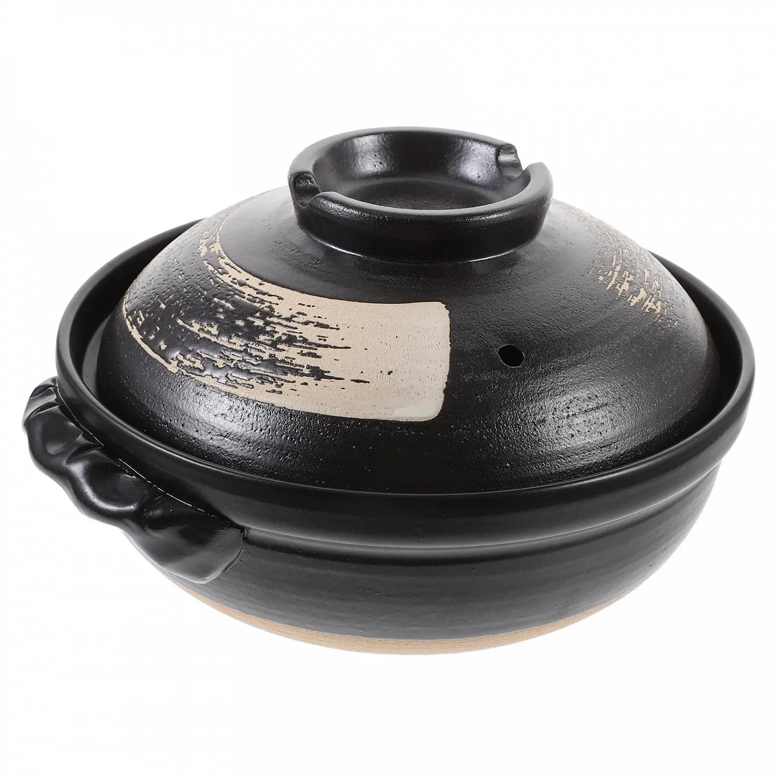 Кастрюля керамическая глазурованная энергосберегающая 500 мл, фото №1