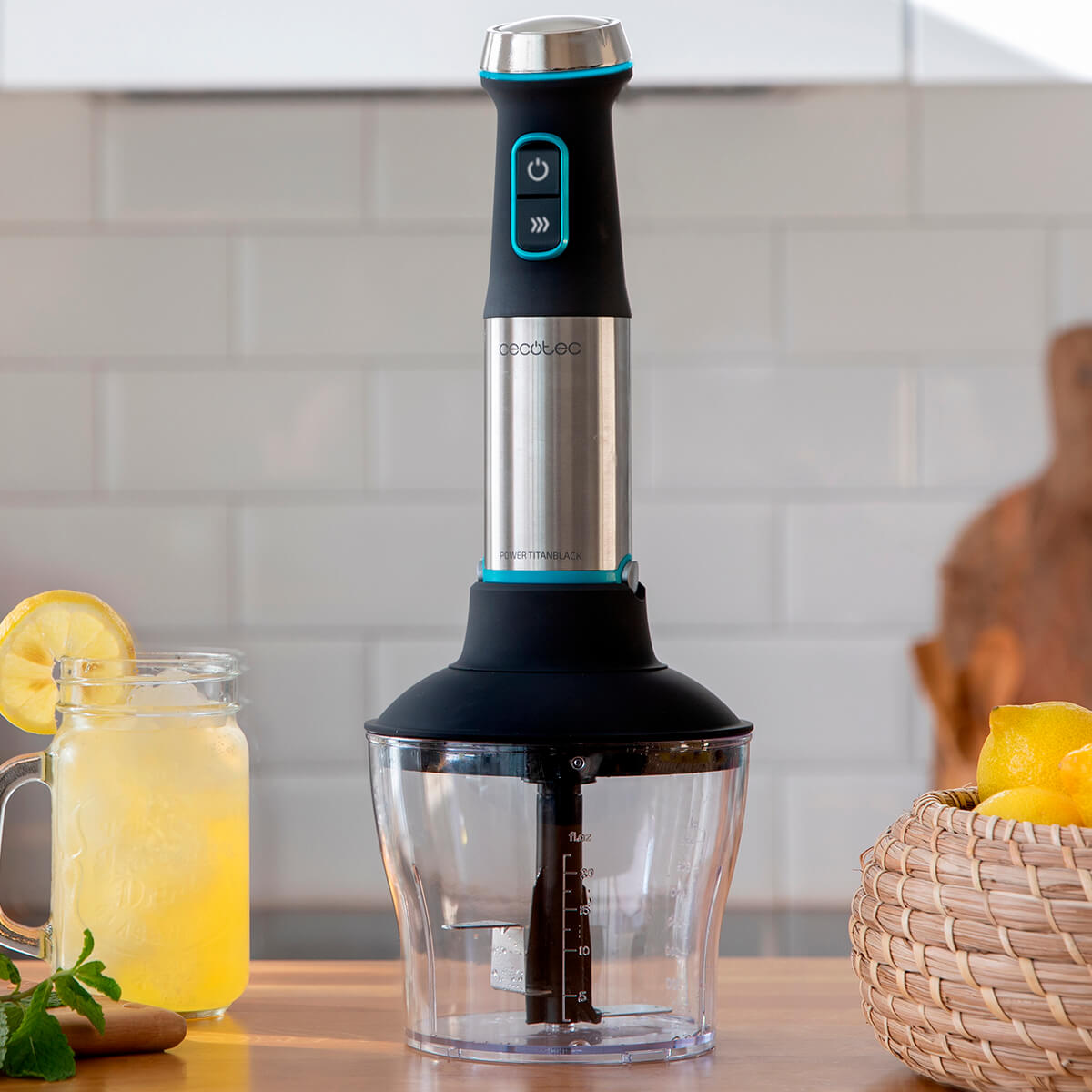 Блендер CECOTEC Power TitanBlack 1200 XL Cream & Crush, фото №8