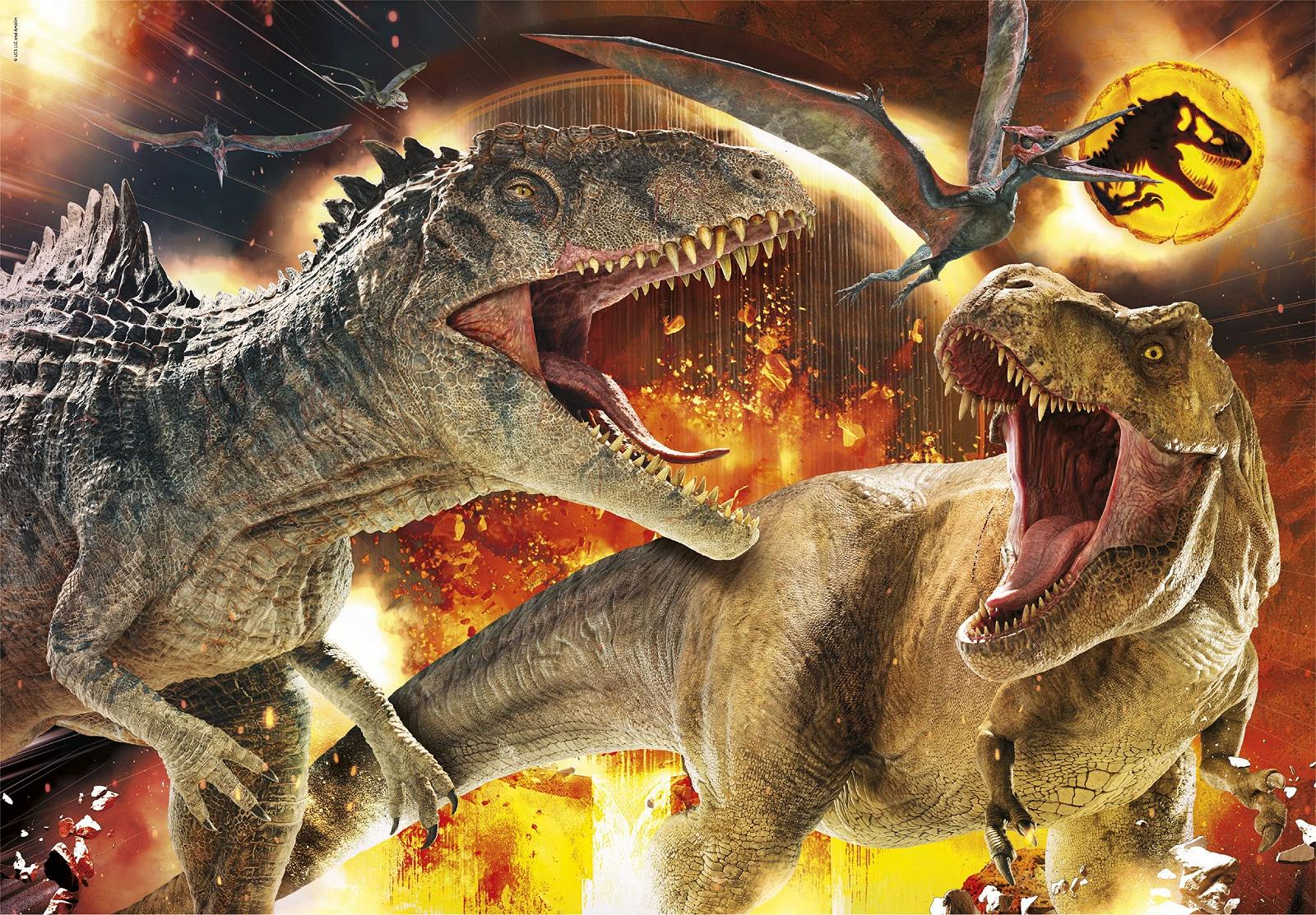 Пазл Clementoni Supercolour 80512 Jurassic World Dominion 104 элемента разноцветный, фото №2