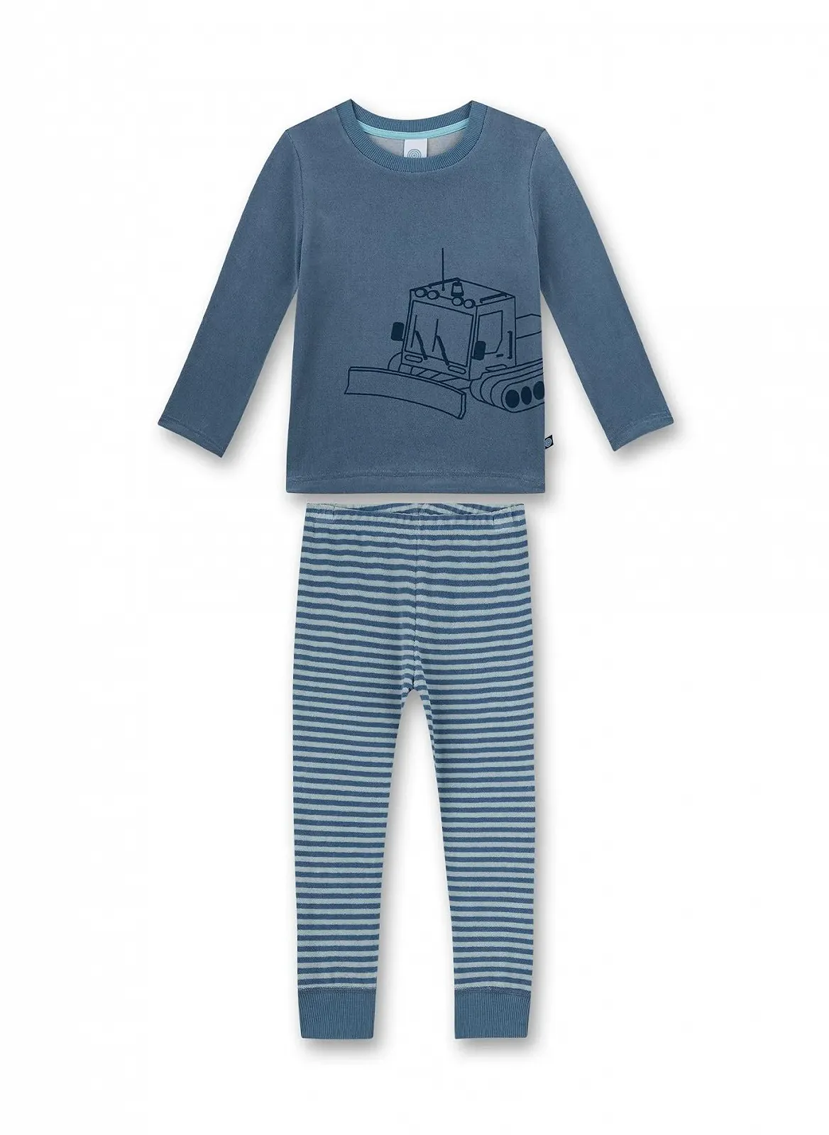 Піжама Sanetta Махрова Синя для хлопчиків, фото №1