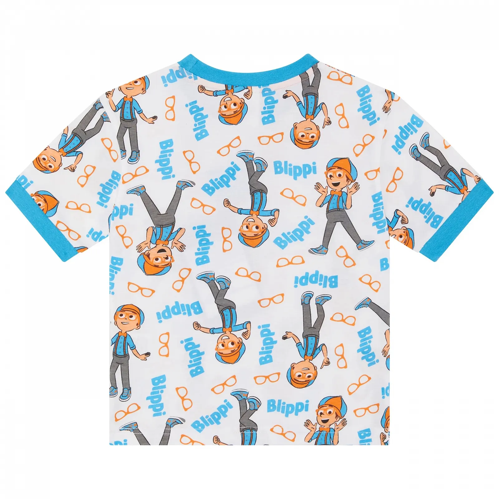 Піжама Blippi для дітей, унісекс, з коротким рукавом, 100% бавовна, фото №3 Піжама Blippi для дітей, унісекс, з коротким рукавом, 100% бавовна, фото №3
