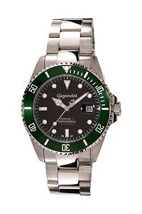 Годинник Gigandet Sea Ground Automatic Аналоговий Чоловічий Чорний Зелений G2-005 - Фото 1