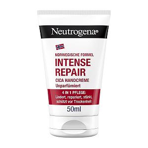 Крем для рук Neutrogena Intense Repair Cica Зволожуючий крем з 45% гліцерином + Centella Asiatica для дуже сухої, сверблячої шкіри рук - Фото 1