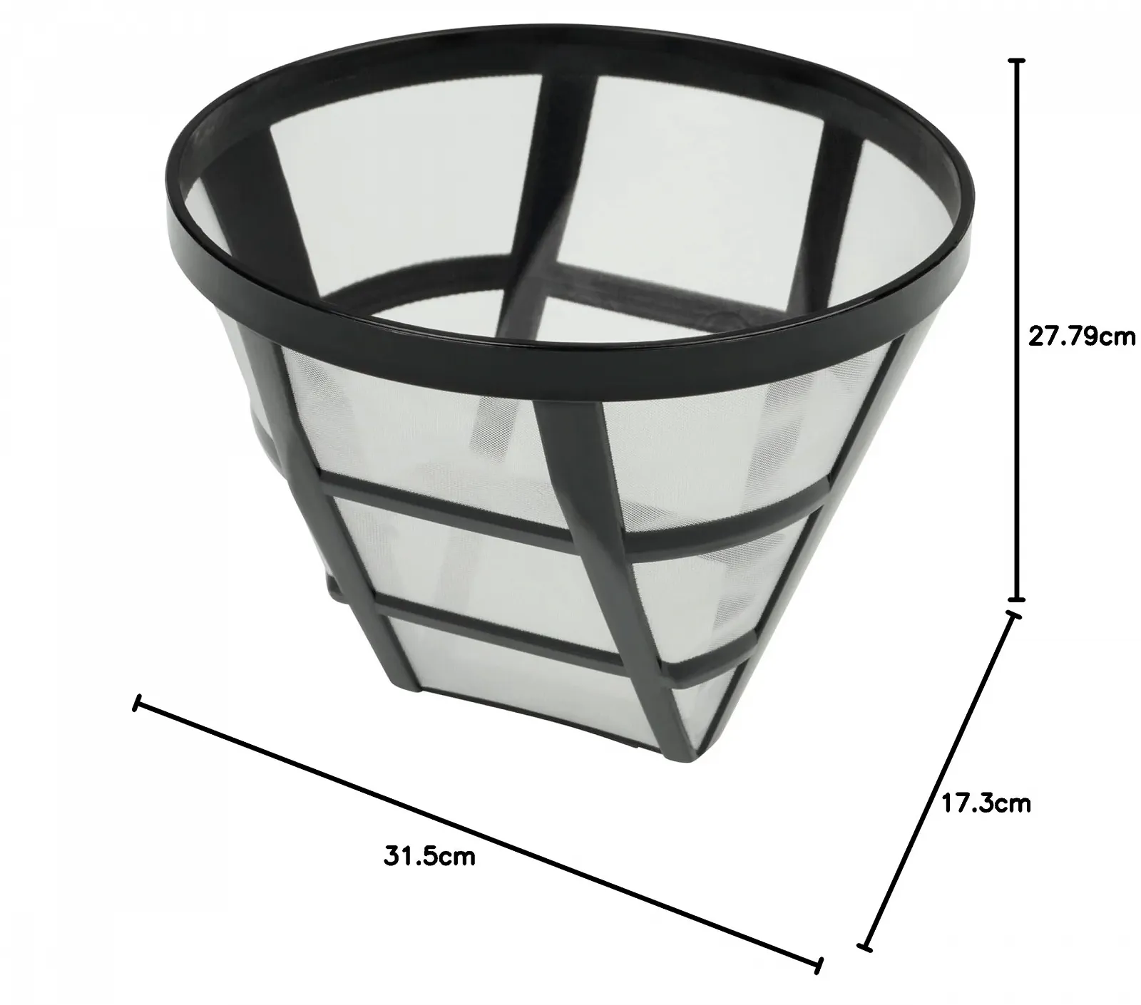 Крапельна кавоварка Tristar CM-1282 1.25 л 12 чашок Постійний фільтр Протикрапельна система Підігрів 750 Вт, фото №8