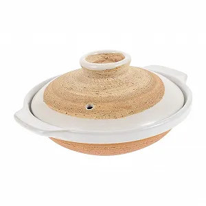 Керамічний горщик Ipetboom для рису та супу з кришкою антипригарний - Фото 1