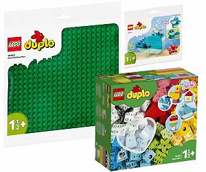 Набор Lego Duplo 10909 My First Building Fun, 10980 Пластина зеленая, 30648 Кит - Фото 1