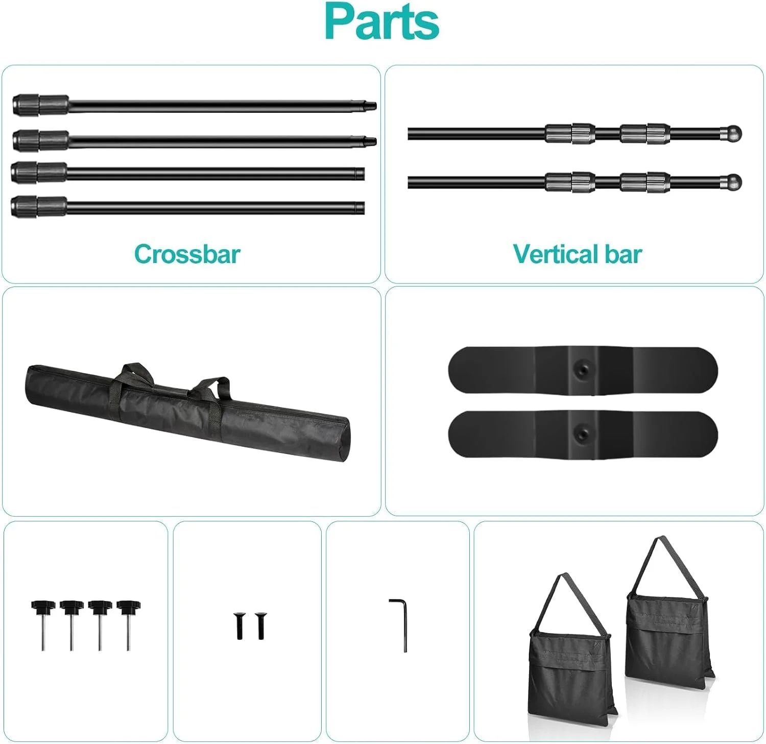 Телескопічна підставка EMART розміром 240 × 240 см, фото №5 Телескопічна підставка EMART розміром 240 × 240 см, фото №5