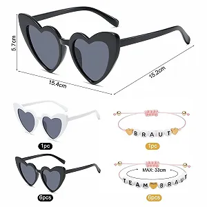 Сонцезахисні окуляри Серце Meleager Чорний/Рожевий synthetic.ua - Фото 1