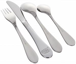 Набор столовых приборов Raupe Nimmersatt 4 предмета Нержавеющая сталь Разноцветный цена на synthetic.ua - Фото 1 Набор столовых приборов Raupe Nimmersatt 4 предмета Нержавеющая сталь Разноцветный synthetic.ua - Фото 1