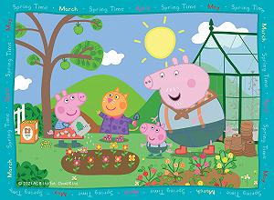 Пазл Ravensburger Peppa Pig Four Seasons 12, 16, 20, 24 елементи - Фото 1
