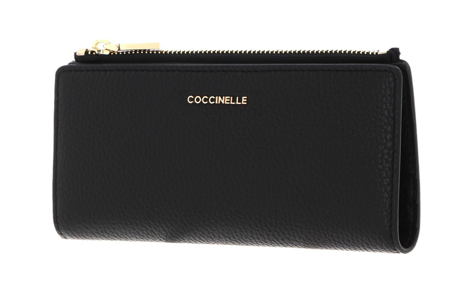 Кошелек Coccinelle Metallic Soft Кожа Grained Черный, черный, Modern, фото №1