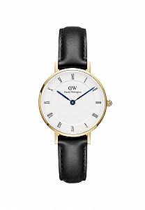 Женские часы Daniel Wellington Petite Roman Numerals, 28 мм, золото, Ремешок - Фото 1