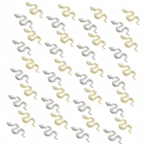 Прикраса для нігтів змія FOMIYES, маленькі - Фото 1