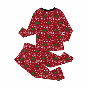 Дитяча піжама для хлопчиків, з круглим вирізом, мультяшний візерунок synthetic.ua - Фото 1